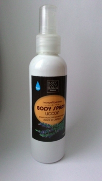 Вода душистая натуральная "иссоп"